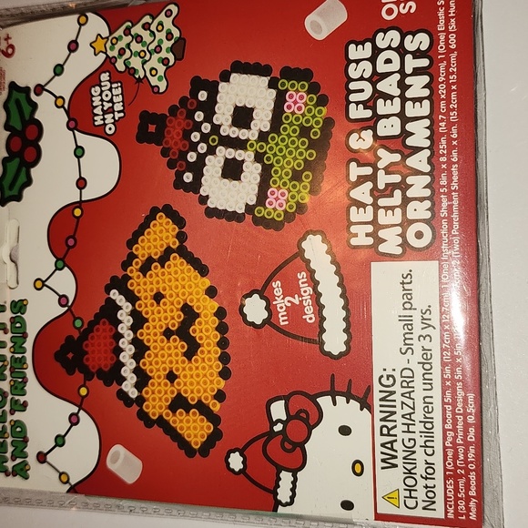 Brand New Hello Kitty and Friends Saniro Heat &Fuse Melty Beads Ornament Set - Picture 2 of 5